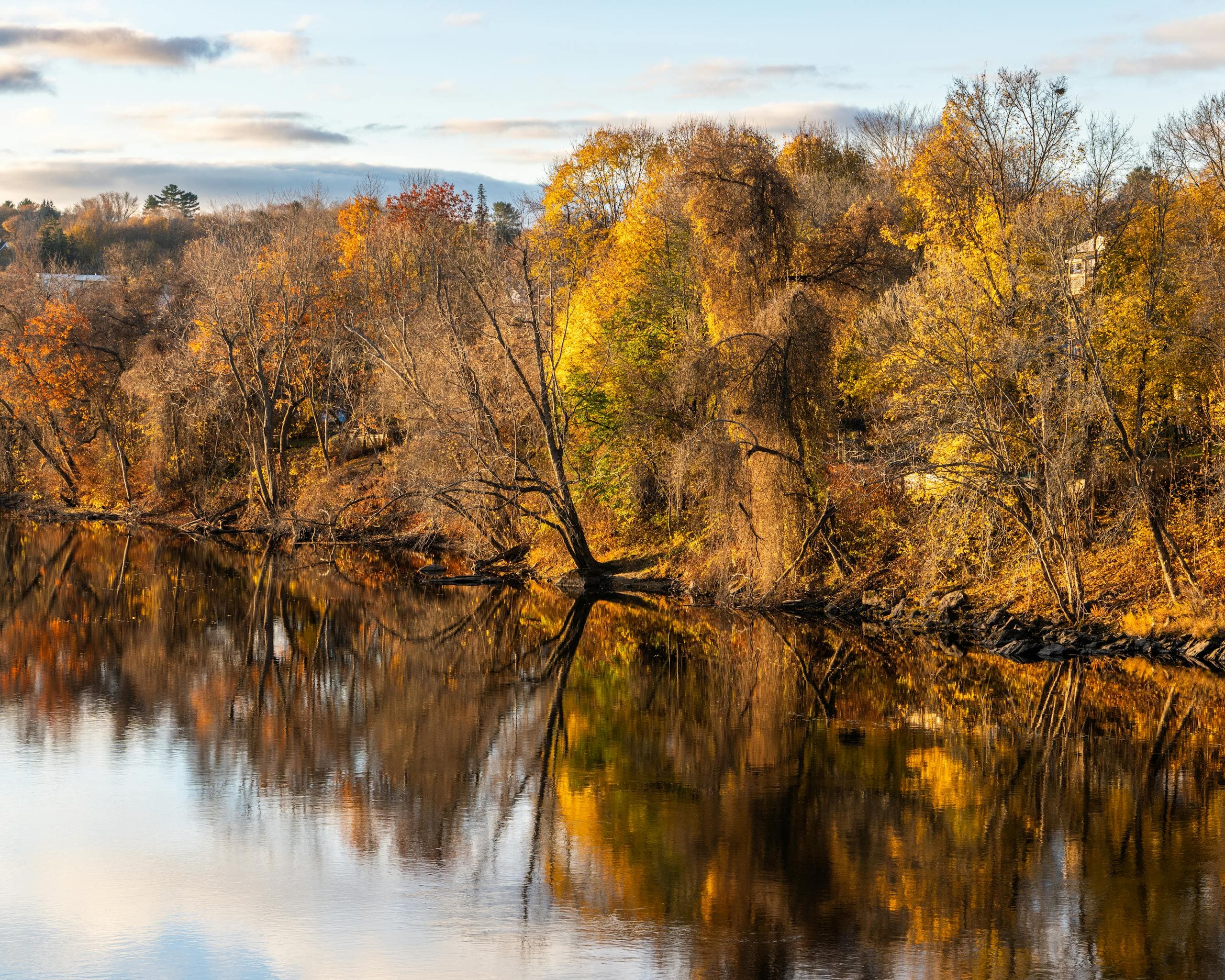 Fly fishing in Maine