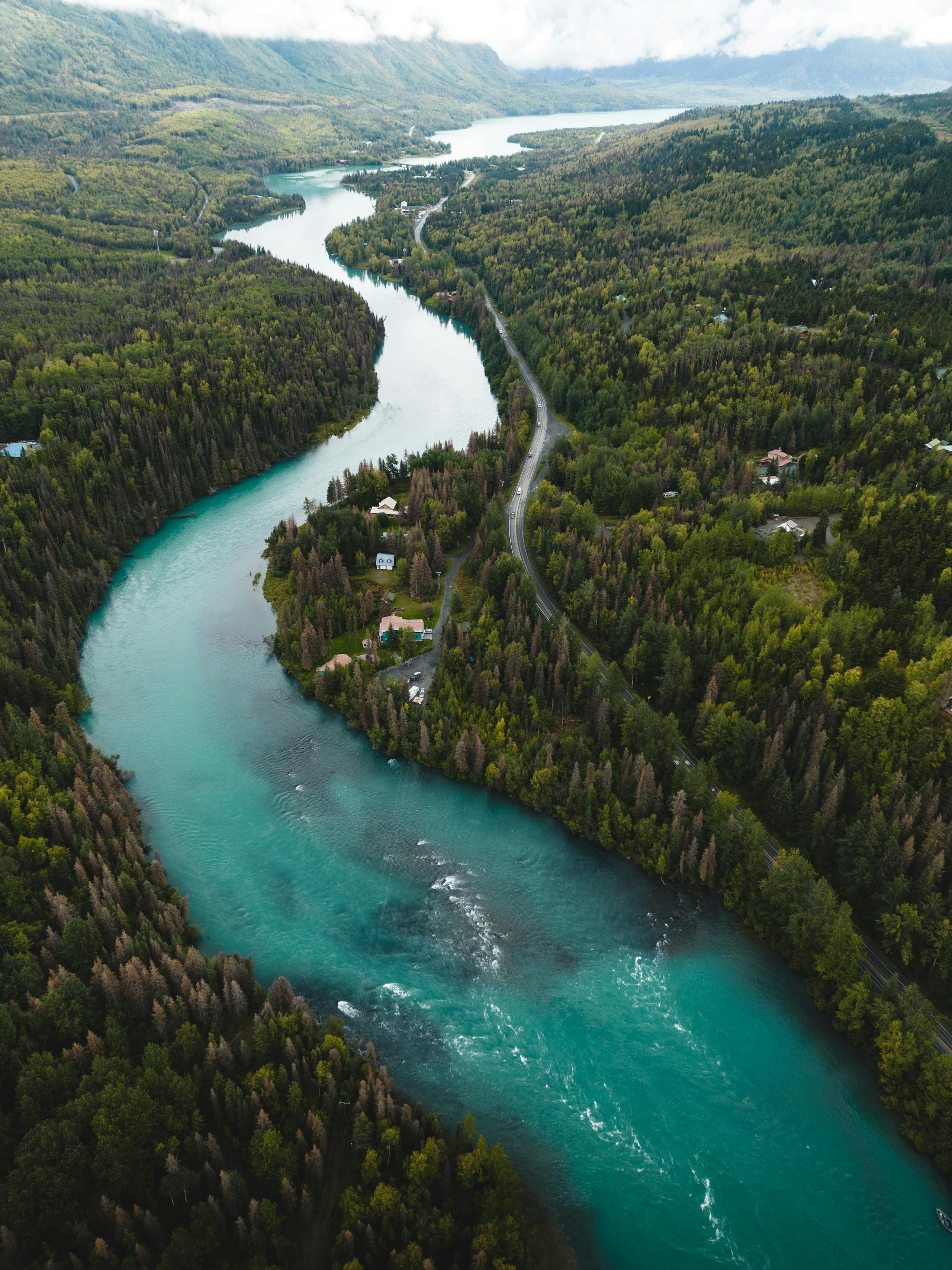 Fly fishing in Alaska